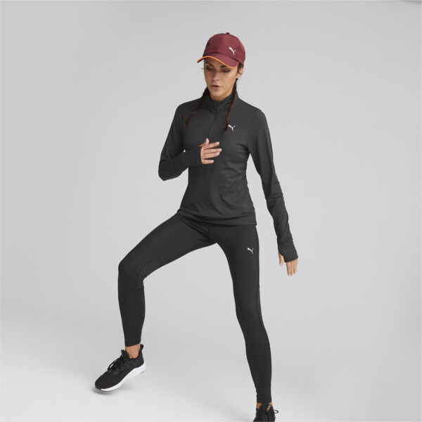 Womens black running top hotsell
