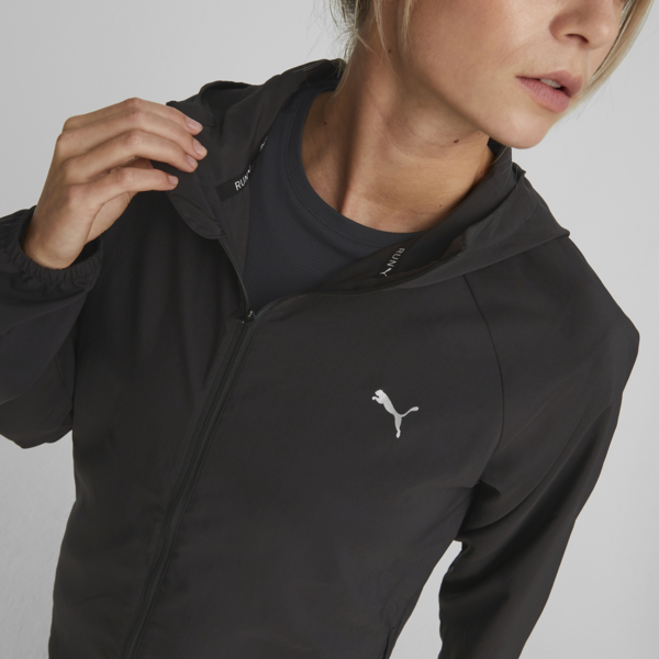 Chamarra RUN FAV para mujer, PUMA Black, large-MEX