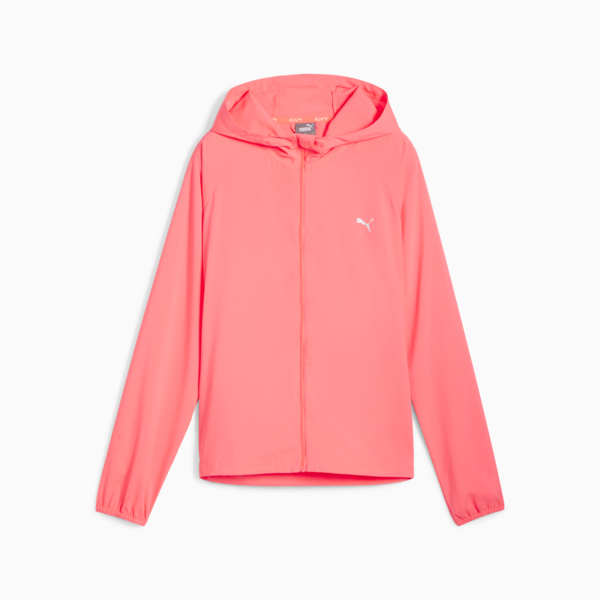 Campera con capucha RUN FAV para mujer, Sunset Glow, large-ARG