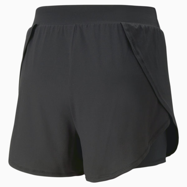 Shorts de training Studio Flow para mujer, PUMA Black, large-ARG
