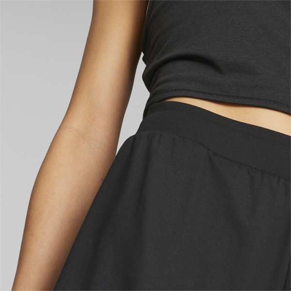 Shorts de training Studio Flow para mujer, PUMA Black, large-ARG