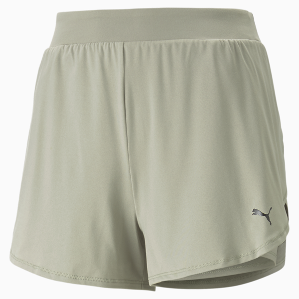 Shorts de training Studio Flow para mujer, Birch Tree, large-ARG