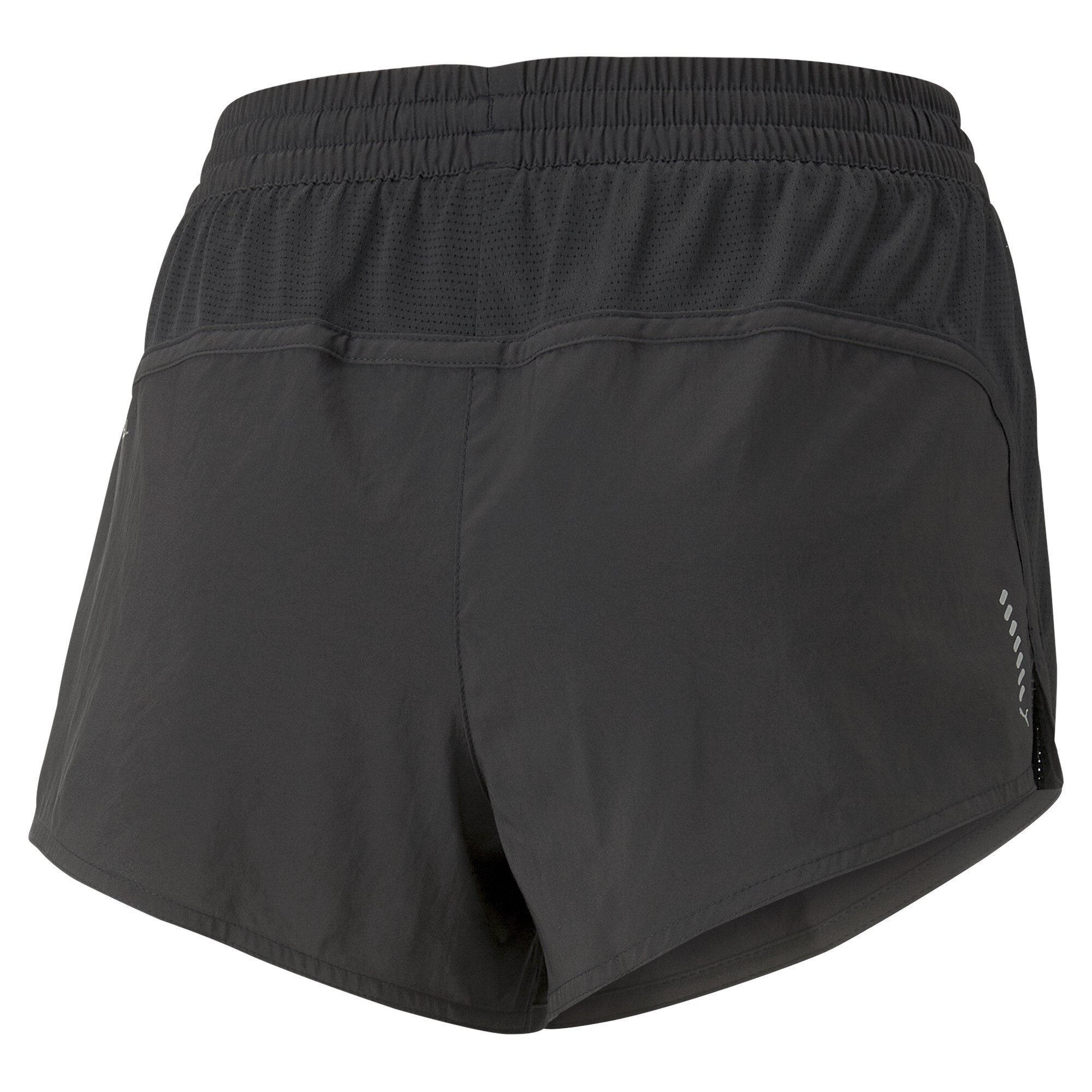 Women's PUMA RUN FAVOURITE Velocity 3'' Running Shorts Women In Black, Size Large, Polyester