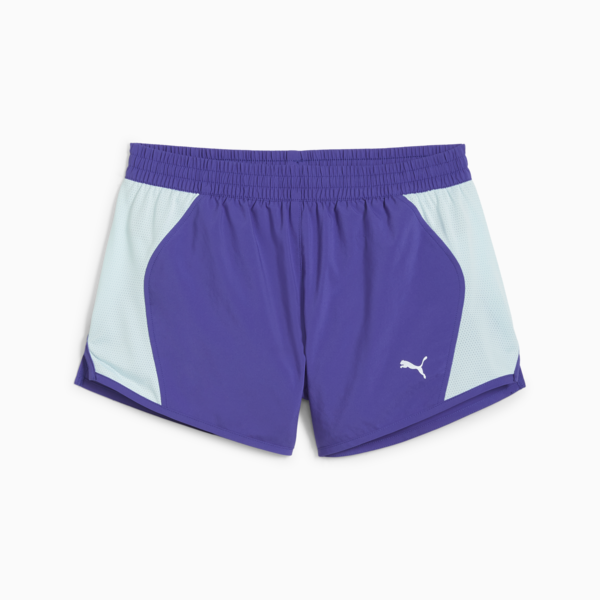 Shorts para correr Favourite Velocity 3'' para mujer, Lapis Lazuli, large-MEX