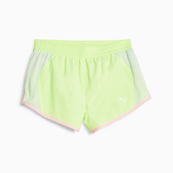 Shorts de running Favourite Velocity 3'' para mujer, Speed Green, large-ARG