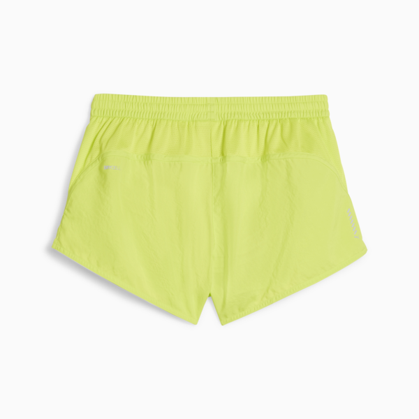 RUN FAVOURITE Velocity 3'' Running Shorts Women, Lime Pow, large-ZAF