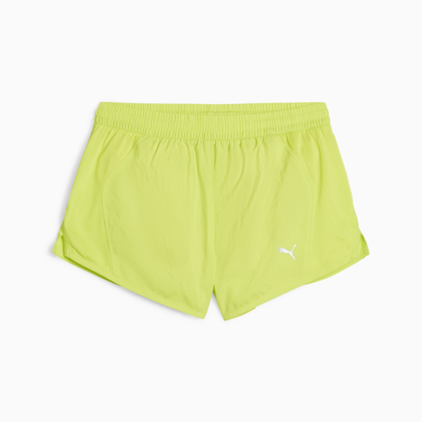 RUN FAVOURITE Velocity 3'' Running Shorts Women, Lime Pow, large-ZAF