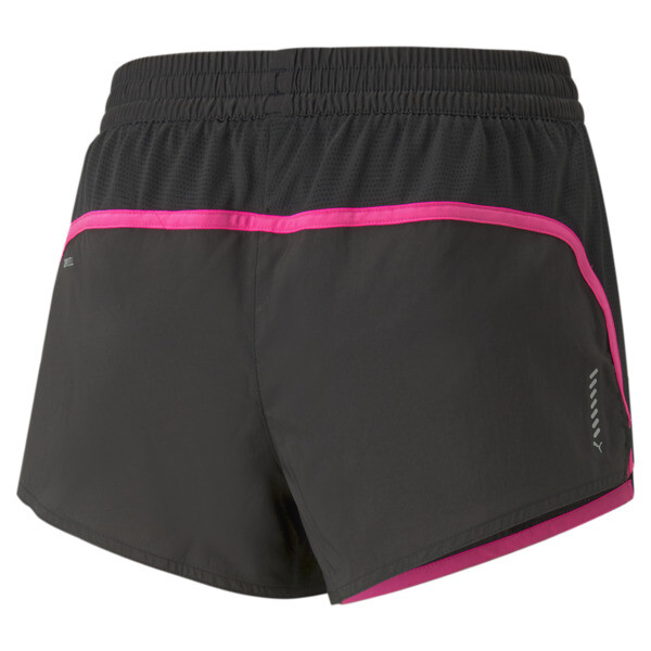 RUN FAVOURITE Velocity 3'' Running Shorts Women, PUMA Black-Ravish, large-ZAF