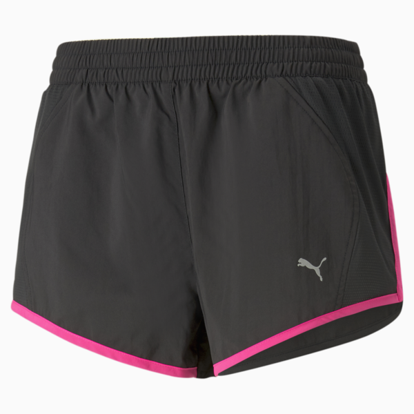 RUN FAVOURITE Velocity 3'' Running Shorts Women, PUMA Black-Ravish, large-ZAF