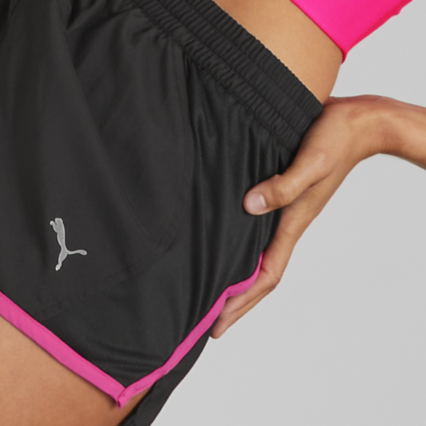RUN FAVOURITE Velocity 3'' Running Shorts Women, PUMA Black-Ravish, large-ZAF