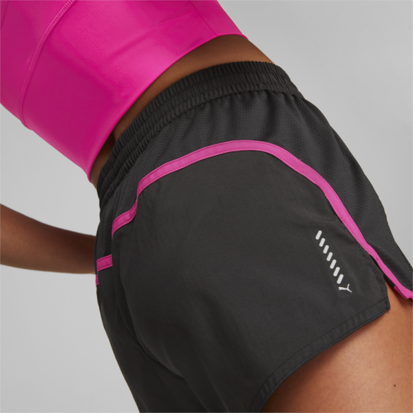RUN FAVOURITE Velocity 3'' Running Shorts Women, PUMA Black-Ravish, large-ZAF