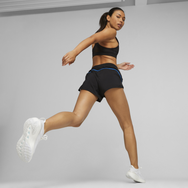 RUN FAVOURITE Velocity 3'' Running Shorts Women, PUMA Black-Ultra Blue, large-ZAF