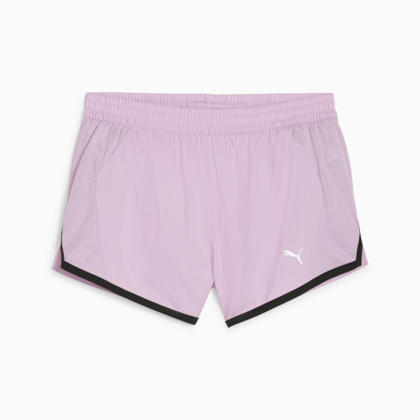 Shorts de running Favourite Velocity 3'' para mujer, Grape Mist, large-ARG