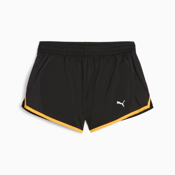 RUN FAVOURITE Velocity 3'' Running Shorts Women, PUMA Black-w Sunstream, large-ZAF