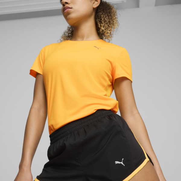 RUN FAVOURITE Velocity 3'' Running Shorts Women, PUMA Black-w Sunstream, large-ZAF