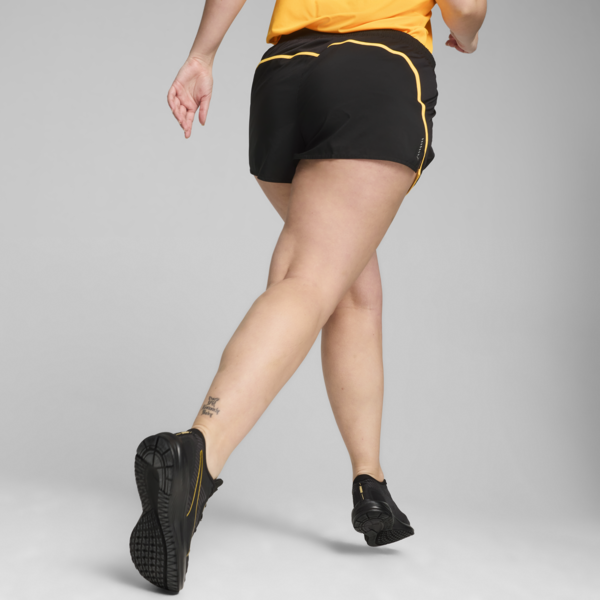 RUN FAVOURITE Velocity 3'' Running Shorts Women, PUMA Black-w Sunstream, large-ZAF