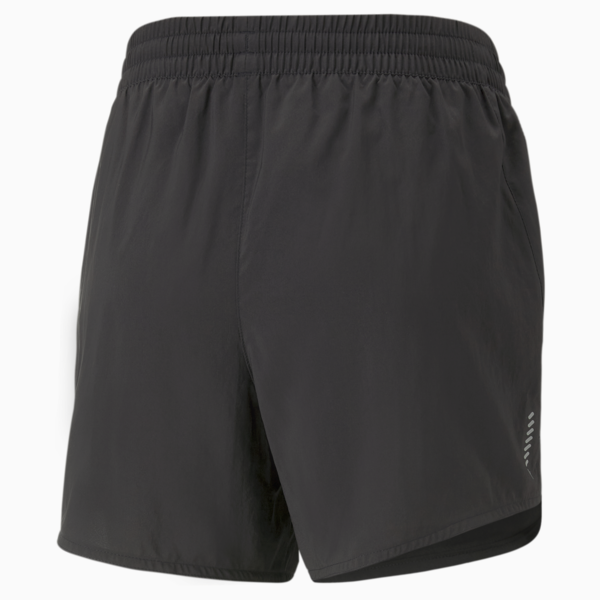 Run Favourite Woven 5'' Running Shorts Women, PUMA Black, large-ZAF