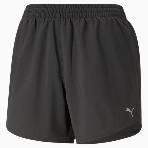 Run Favourite Woven 5'' Running Shorts Women, PUMA Black, large-ZAF
