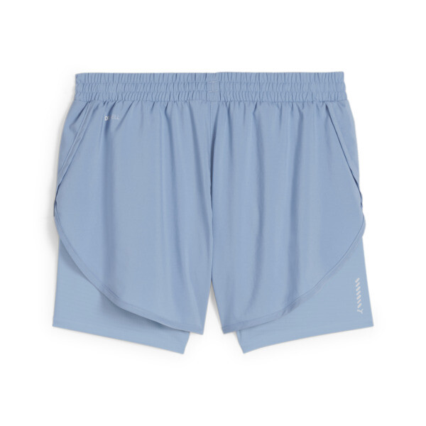 Shorts de running 2 en 1 Run Favourite para mujer, Zen Blue, large-ARG