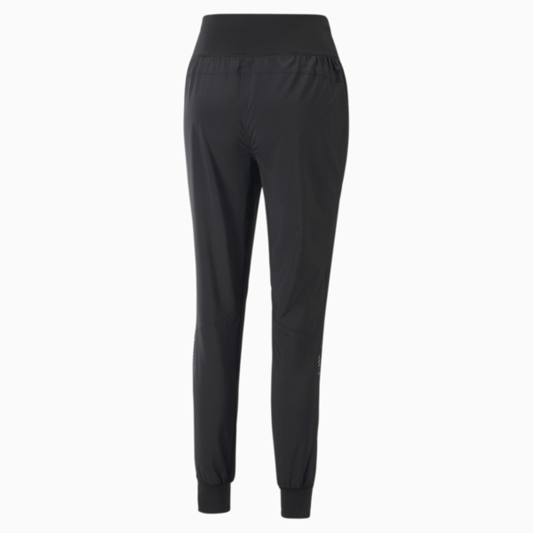 Pantalones cónicos de running Run Favourite para mujer, PUMA Black, large-ARG