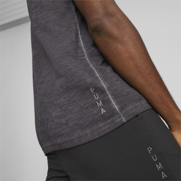 Studio Foundation Wash Training Tank Top Men, PUMA Black, large-ZAF