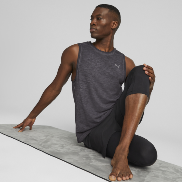 Studio Foundation Wash Training Tank Top Men, PUMA Black, large-ZAF