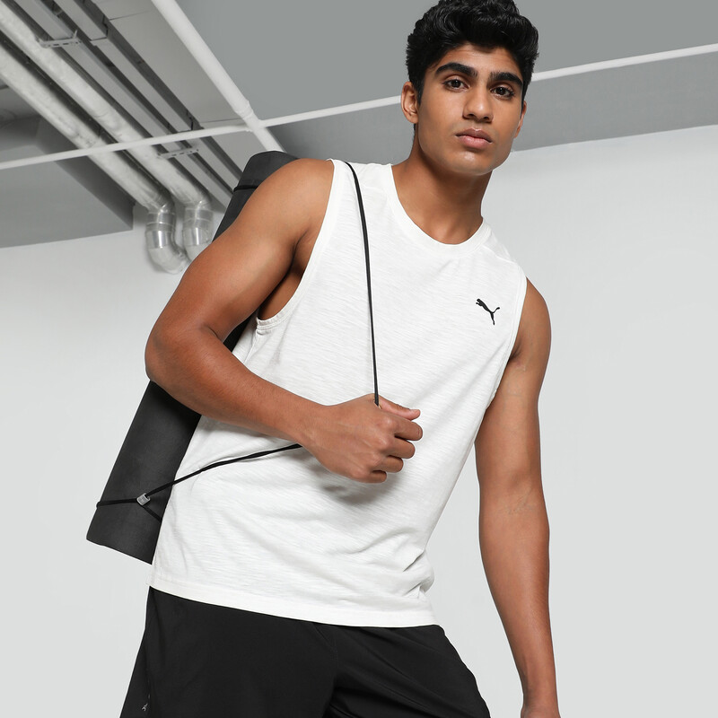 

Men's PUMA STUDIO FOUNDATION WASH Training T-Shirt