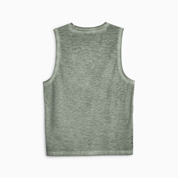 Studio Foundation Wash Training Tank Top Men, Eucalyptus, large-ZAF