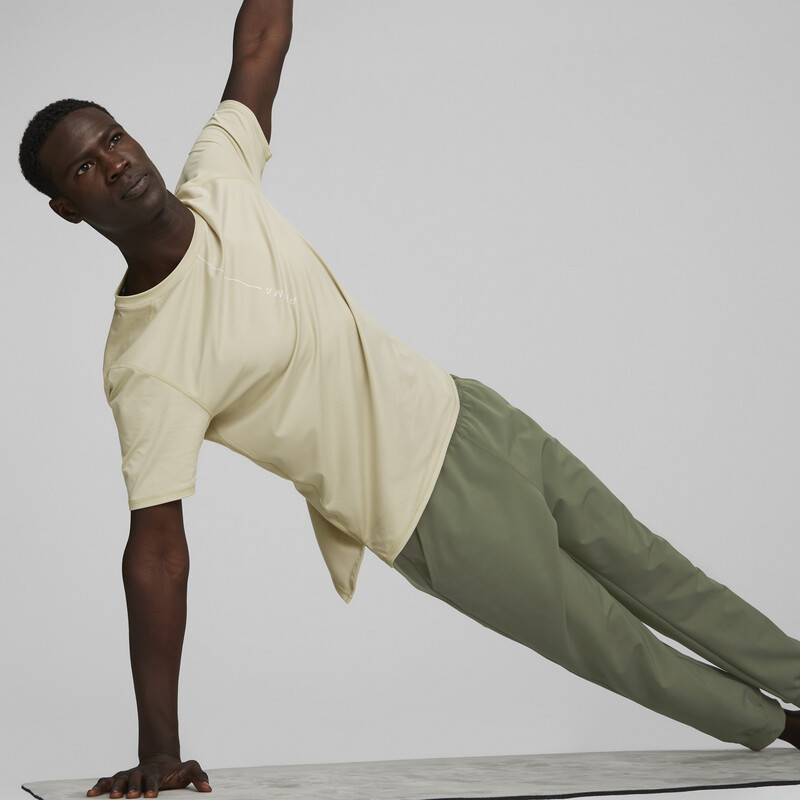 

Men's PUMA Studio Yogini Lite T-Shirt, Gray