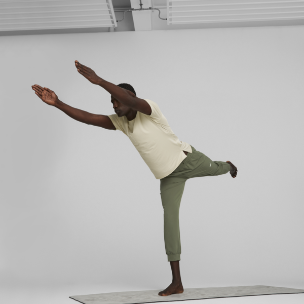 Studio Yogini Lite Training Tee Men, Granola, large-ZAF