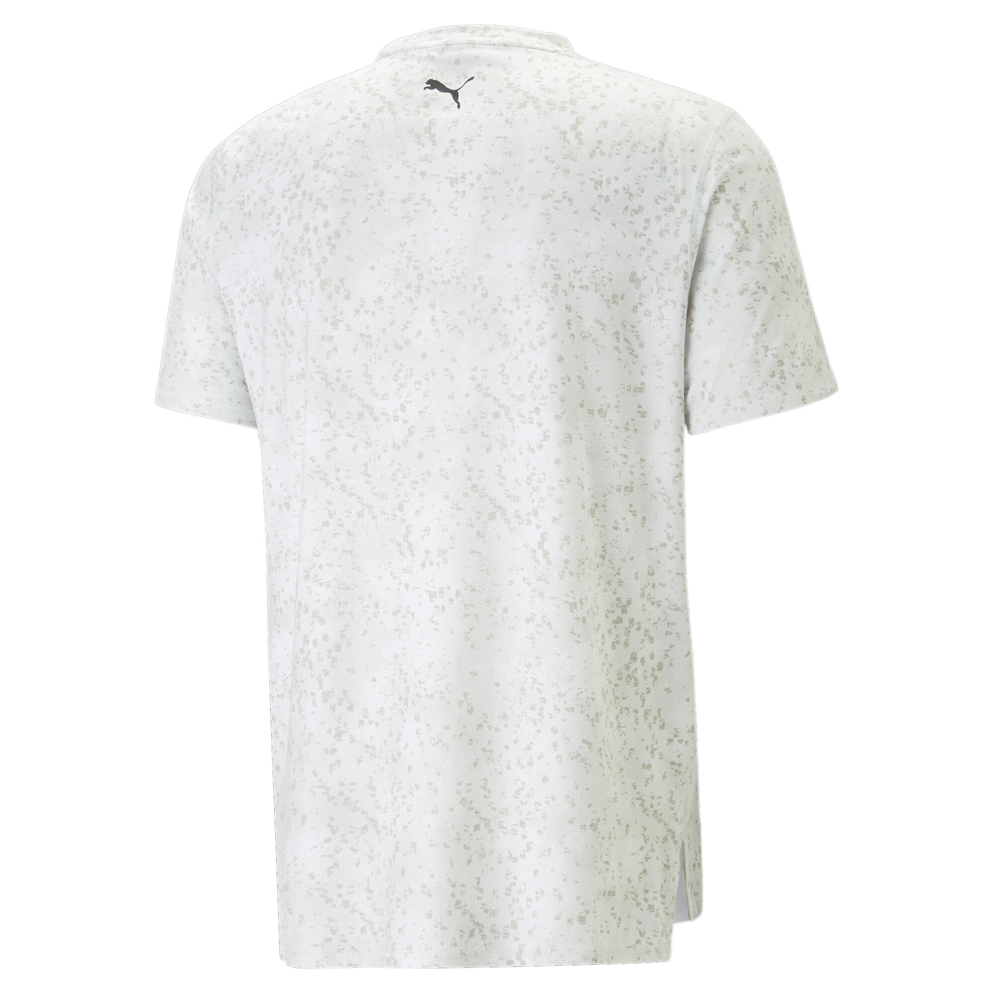 Men's PUMA Studio Yogini Lite Printed Training T-Shirt Men In White, Size 2XL