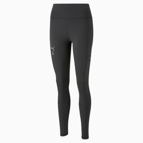 SEASONS Full-Length Trail Running Tights Women, PUMA Black, large-ZAF