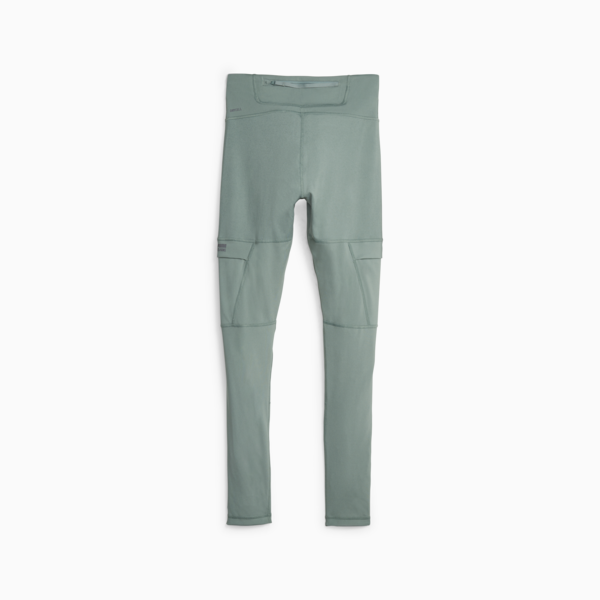 SEASONS Full-Length Trail Running Tights Women, Eucalyptus, large-ZAF