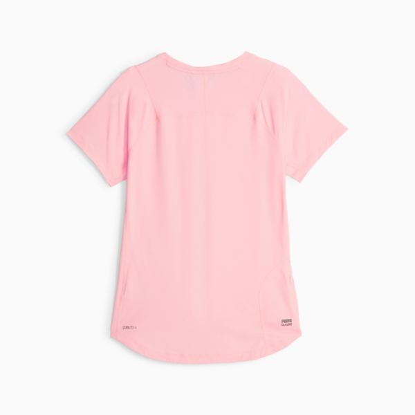 SEASONS Women's coolCELL Trail Running Tee, Koral Ice, large-ZAF