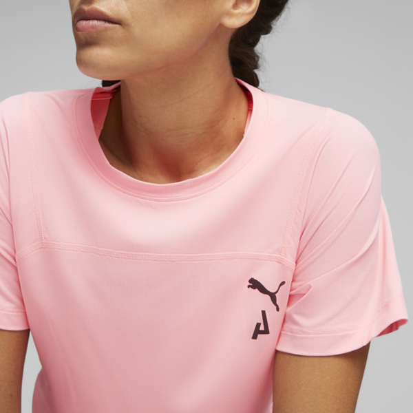 SEASONS Women's coolCELL Trail Running Tee, Koral Ice, large-ZAF