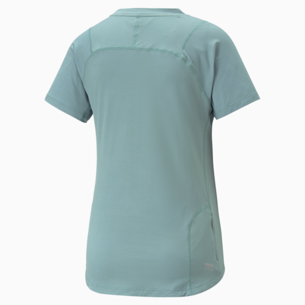 SEASONS Women's coolCELL Trail Running Tee, Adriatic, large-ZAF
