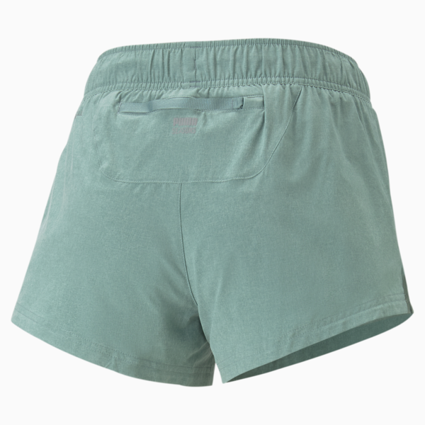 SEASONS Lightweight 3" Woven Trail Running Shorts Women, Adriatic Heather, large-ZAF