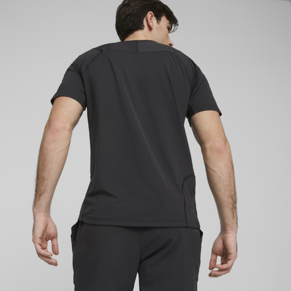 SEASONS coolCELL Men's Trail Running Tee, PUMA Black-PUMA Black, large-ZAF