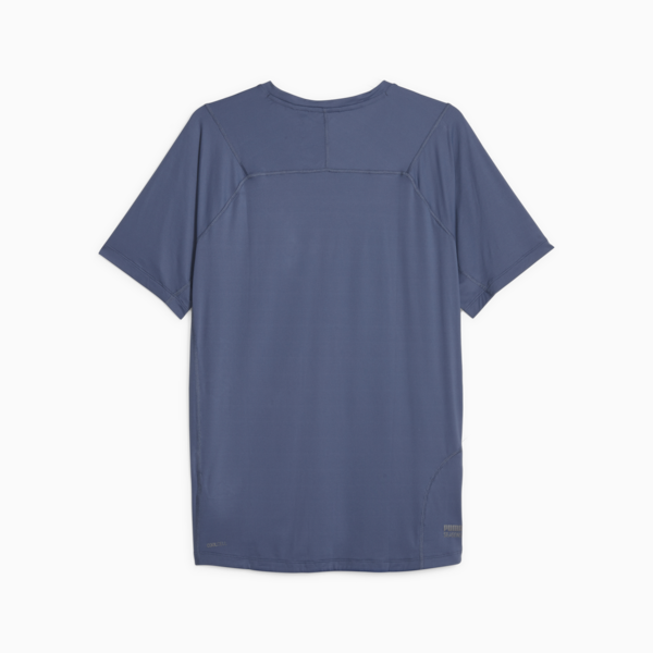 SEASONS coolCELL Men's Trail Running Tee, Inky Blue, large-ZAF