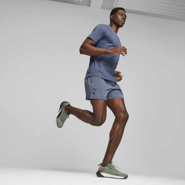 SEASONS coolCELL Men s Trail Running Tee blue PUMA