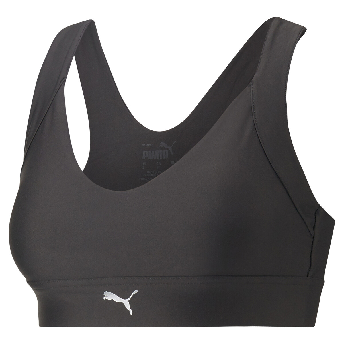 High Support Ultraform Running Bra in Black by PUMA, XL