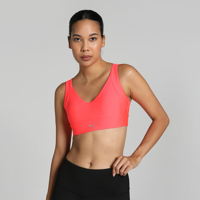 Puma sports bra pink sales