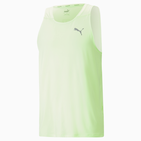 Run CLOUDSPUN Singlet Men, Fizzy Lime, large-ZAF