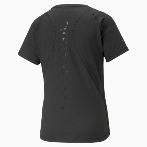 Run CLOUDSPUN Short Sleeve Tee Women, PUMA Black, large-ZAF