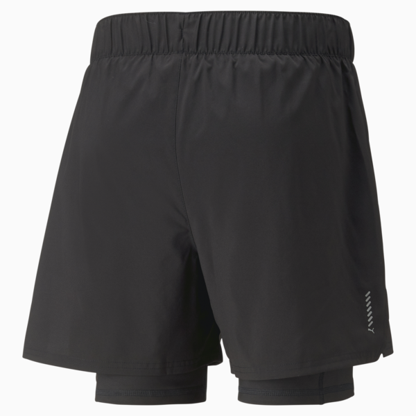 Run 2-in-1 5" Running Shorts Men, PUMA Black, large-ZAF