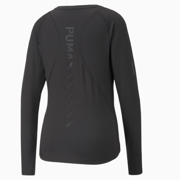 Remera de manga larga Run CLOUDSPUN para mujer, PUMA Black, large-ARG