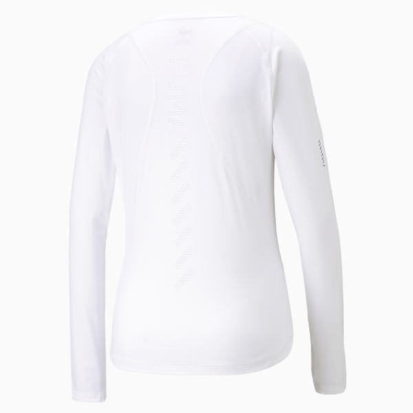 Remera de manga larga Run CLOUDSPUN para mujer, PUMA White, large-ARG