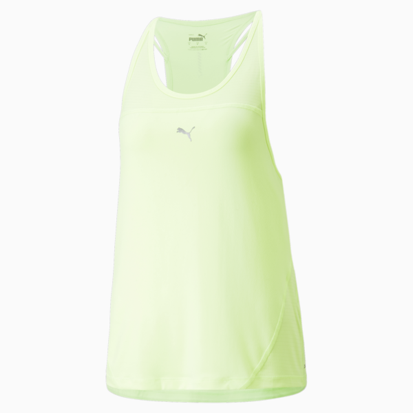 RUN Running Tank Top Women, Fast Yellow, large-ZAF