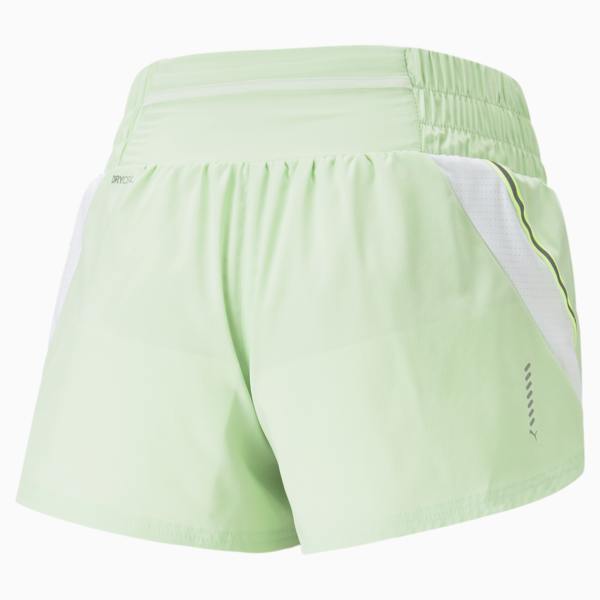 RUN Woven 3" Running Shorts Women, Light Mint, large-ZAF