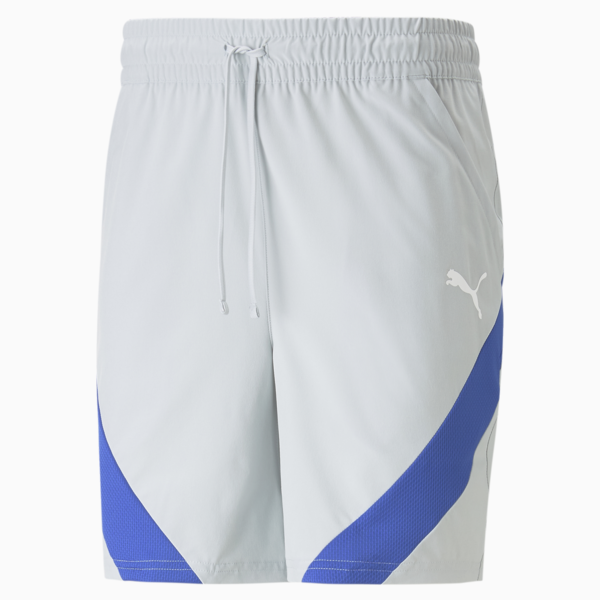 PUMA Fit 7" Stretch Woven Training Shorts Men, Platinum Gray, large-ZAF